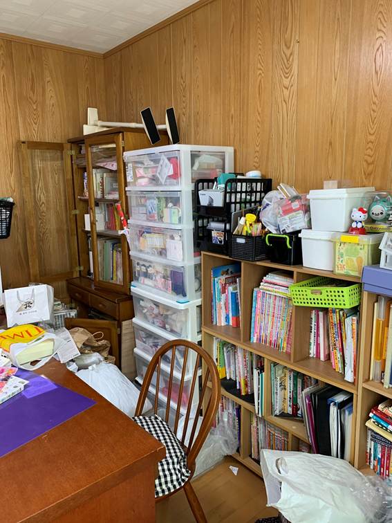 糸満市M様仕事部屋お片付け
