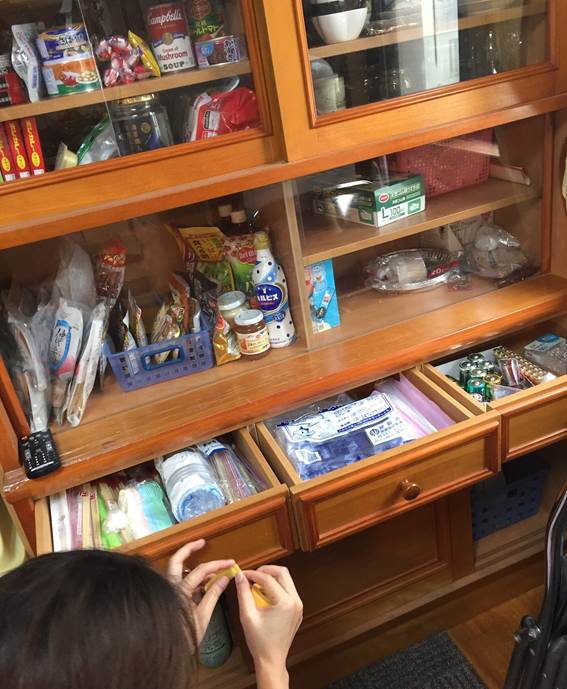 那覇市I様宅 キッチン整理収納