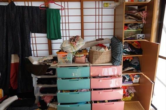 うるま市K様リビング整理収納