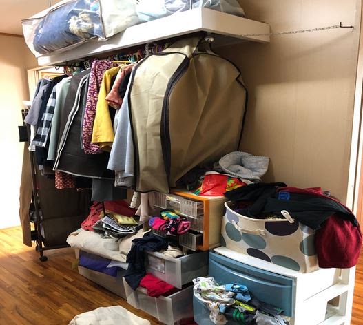 豊見城市U様 クローゼット整理収納