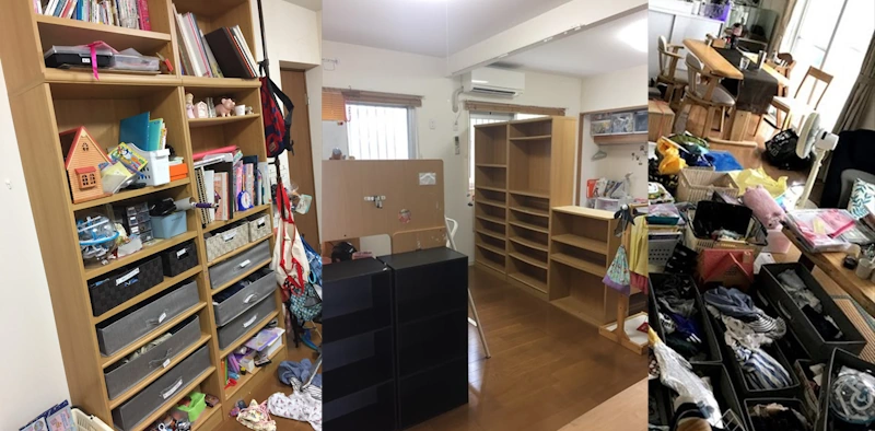 【沖縄片付け実績】子ども部屋お片付け