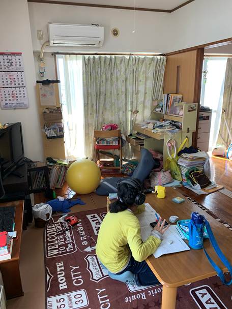 浦添市Ｔ様リビング整理収納（プレミアムプラン）