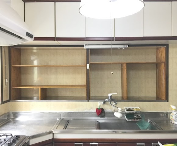 DIYで棚作成